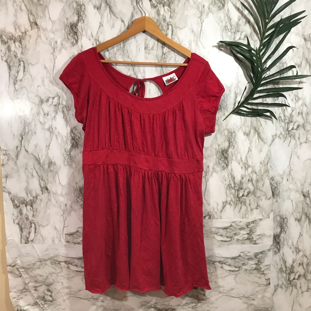 Red rover blouse xl